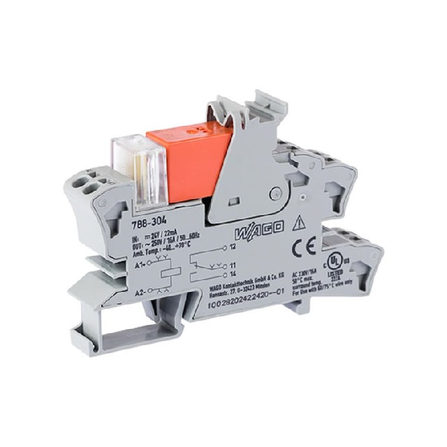 德国 进口WAGO 788系列 788-304继电器模块